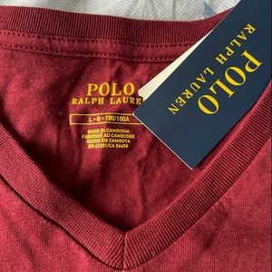 Large Ralph Lauren Maroon Polo Shirt